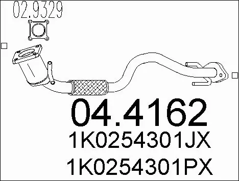 Catalytic Converter (04.4162)