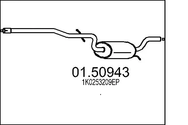 Rear Muffler (01.50943)