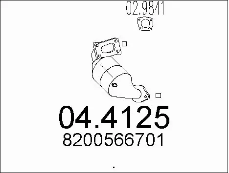 Catalytic Converter (04.4125)