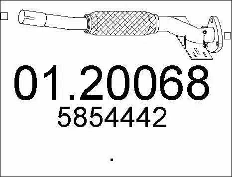 Exhaust Pipe (01.20068)