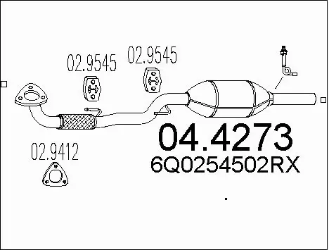 Catalytic Converter (04.4273)
