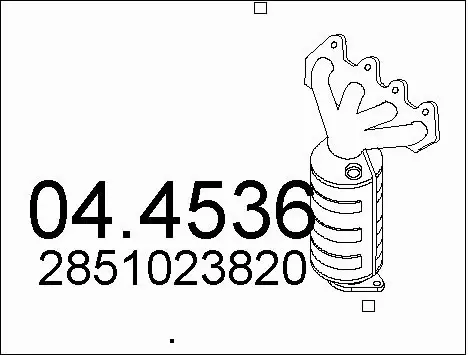 Catalytic Converter (04.4536)