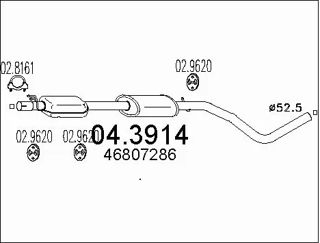 Catalytic Converter (04.3914)