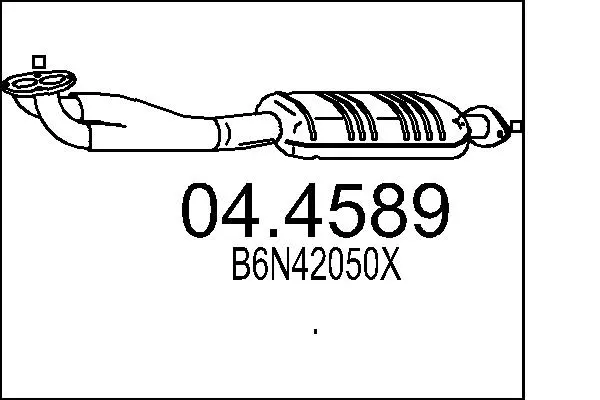 Catalytic Converter (04.4589)