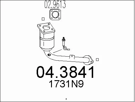 Catalytic Converter (04.3841)