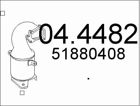Catalytic Converter (04.4482)