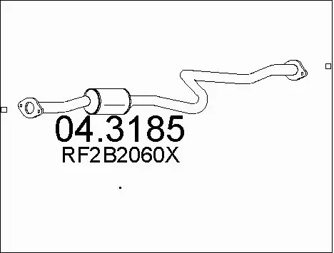Catalytic Converter (04.3185)