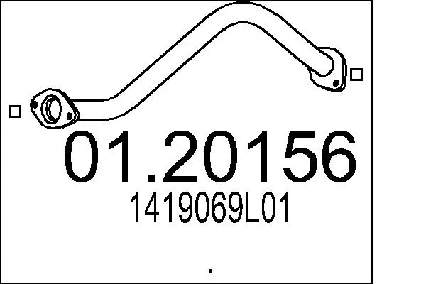 Exhaust Pipe (01.20156)