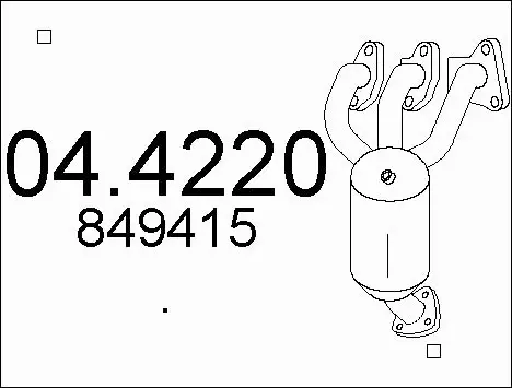 Catalytic Converter (04.4220)