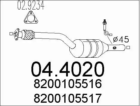 Catalytic Converter (04.4020)