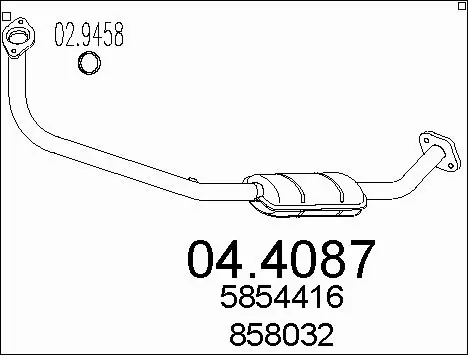 Catalytic Converter (04.4087)