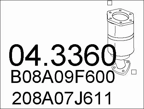 Catalytic Converter (04.3360)