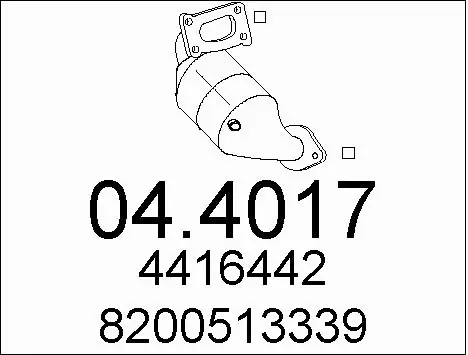 Catalytic Converter (04.4017)