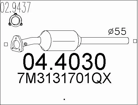 Catalytic Converter (04.4030)