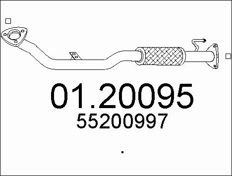 Exhaust Pipe (01.20095)