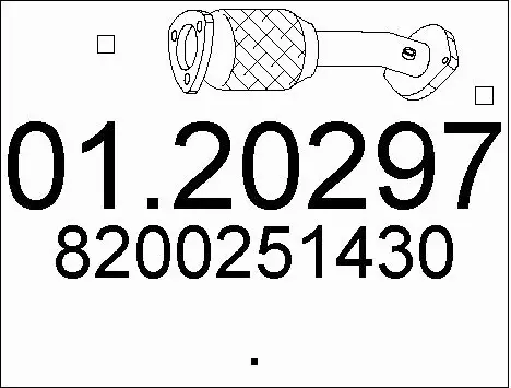 Exhaust Pipe (01.20297)
