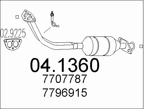 Catalytic Converter (04.1360)
