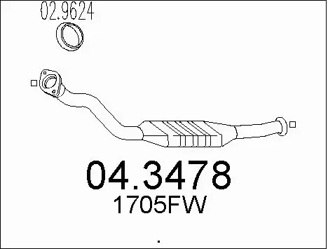 Catalytic Converter (04.3478)