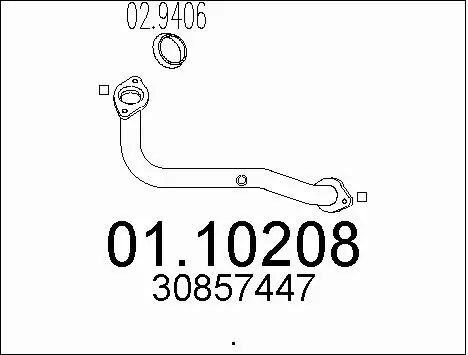 Exhaust Pipe (01.10208)