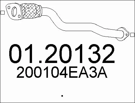 Exhaust Pipe (01.20132)