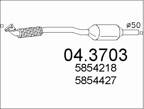 Catalytic Converter (04.3703)