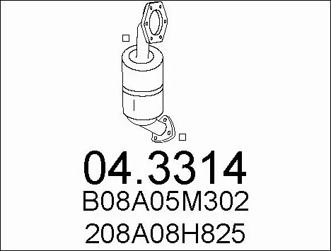 Catalytic Converter (04.3314)