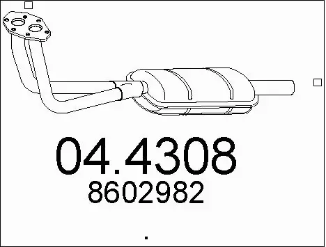 Catalytic Converter (04.4308)