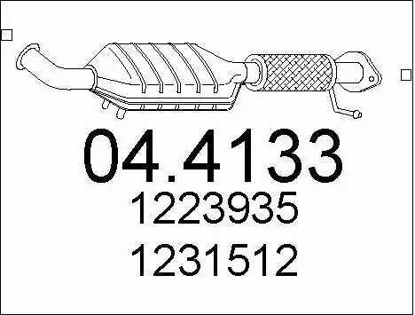 Catalytic Converter (04.4133)