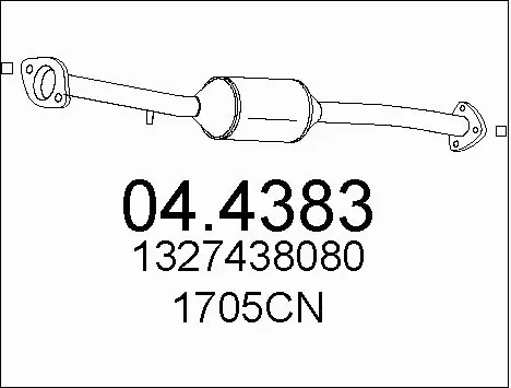 Catalytic Converter (04.4383)
