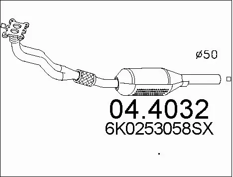 Catalytic Converter (04.4032)