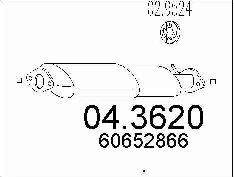 Catalytic Converter (04.3620)