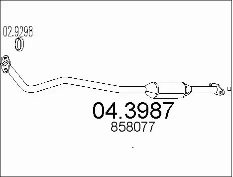 Catalytic Converter (04.3987)