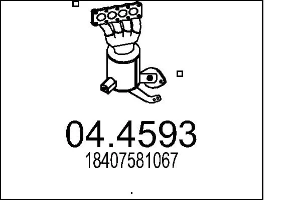 Catalytic Converter (04.4593)