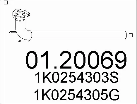 Exhaust Pipe (01.20069)