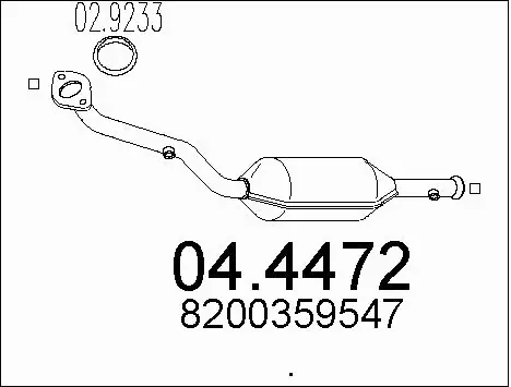Catalytic Converter (04.4472)
