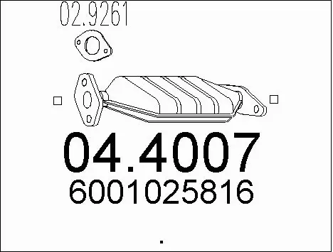 Catalytic Converter (04.4007)