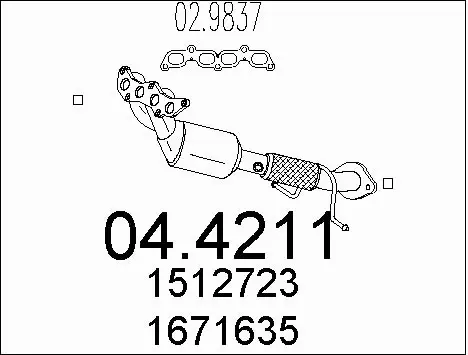 Catalytic Converter (04.4211)