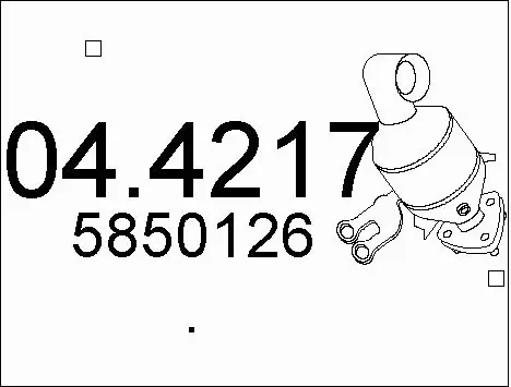 Catalytic Converter (04.4217)