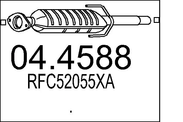 Catalytic Converter (04.4588)