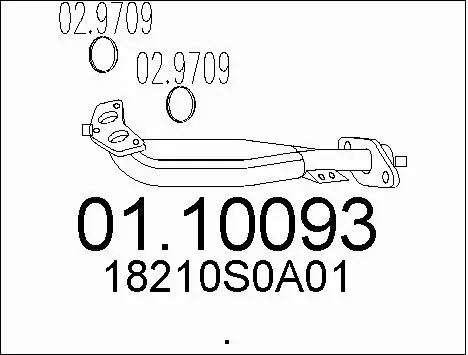 Exhaust Pipe (01.10093)