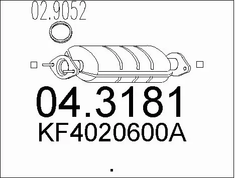 Catalytic Converter (04.3181)