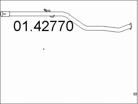Exhaust Pipe (01.42770)