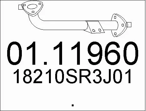 Exhaust Pipe (01.11960)