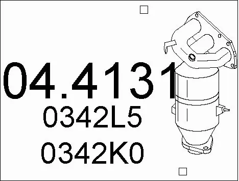 Catalytic Converter (04.4131)