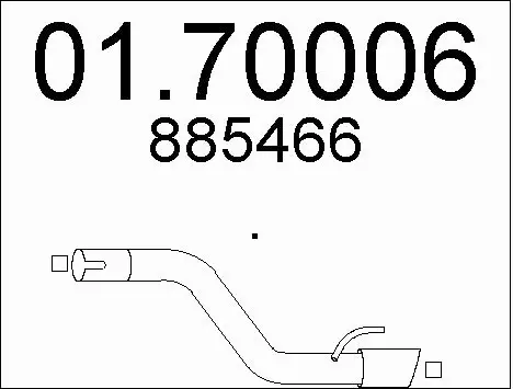 Exhaust Pipe (01.70006)