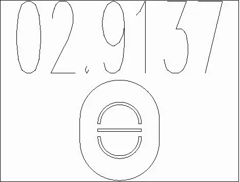 Rubber Buffer, muffler (02.9137)