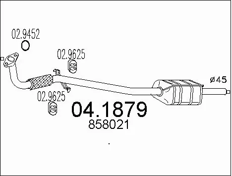 Catalytic Converter (04.1879)