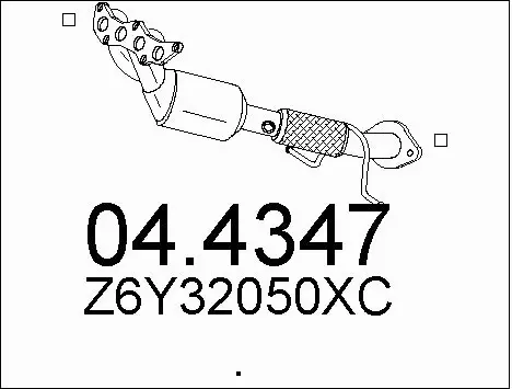 Catalytic Converter (04.4347)