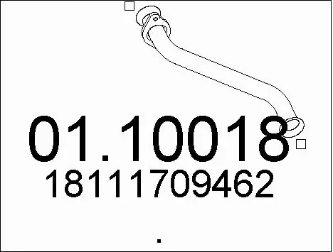 Exhaust Pipe (01.10018)