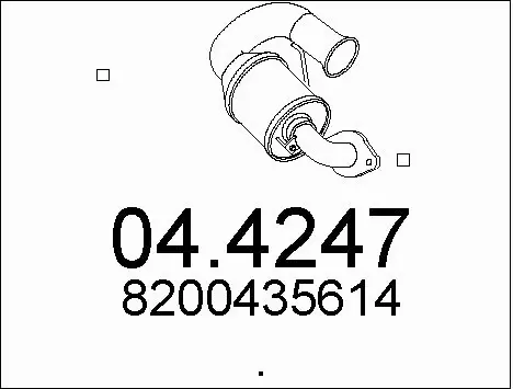 Catalytic Converter (04.4247)